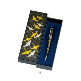 蒔絵 ボールペン 通販 ペンケース付き 漆芸ボールペン 山中漆器 山中塗り 和柄 高級筆記具 日本伝統工芸 外国人お土産 父の日ギフト 退職祝い就職祝い 記念品 ギフト ステーショナリー おしゃれ筆箱 蒔絵小物 漆塗り和風雑貨 日本土産 日本お土産