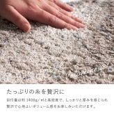 ラグ ラグマット 洗える おしゃれ シャギーラグ シャギーマット 小さい 小さめ マット 低ホルムアルデヒド ホットカーペット対応 床暖房対応 ボリューム感 滑りにくい 前 リビング 長方形 敷物 シンプル 約90×140cm 4~5色の色糸を織り交ぜた