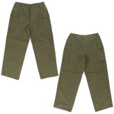 M43 パンツ 通販 HBTパンツ M43パンツ ミリタリーパンツ カーゴパンツ 太め 軍パン コンバットパンツ コットンパンツ ズボン 長ズボン PP374YN 1940年代 米陸軍 前ボタン アメリカ 陸軍 男性 男子 ボトムス メンズファッション