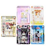 こどもハピカ 電動歯ブラシ はじめてセット 本体 替ブラシ6本 ハードケース付 超微細タタキ振動 毎分7,000回 やわらかめ 日本製 虫歯予防 仕上げ磨き 子供用 キッズ こども 歯磨き