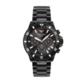 エンポリオアルマーニ EMPORIO ARMANI 腕時計 メンズ ソーラー クロノグラフ セラミック AR70022【2026 新作】