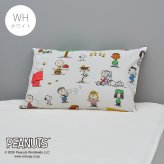 枕カバー 63×43cm用 スヌーピー SNOOPY 大人かわいい ピーナッツ 綿100% 中かぶせ式 ピローケース まくらカバー PJ06170674