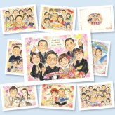 結婚のプレゼントに、贈る人の気持ちも伝わる一枚です。下書き確認ができるので、安心して贈れます。 結婚祝い プレゼント 似顔絵 贈り物 名入れ ギフト 手描き 結婚 感謝 結婚式 婚礼 挙式 大人数 新婦 新郎 名入れ 修正無料 下書き確認 喜ばれる サプライズ 親孝行 そっくり 披露宴 結婚式 入籍 一生もの ホワイトデー 家族 ハロウィン 節目 還暦祝い 卒寿祝い 同窓会 大量注文 長寿祝い