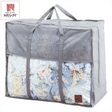 日本製 ウール50％混 合掛けふとん ブルー ギフト 掛け布団 国産 合掛け布団 寝具 ウール混 布団