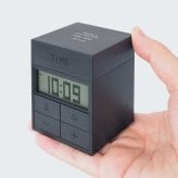 誕生日や記念日のギフトに タイムキーパー アラームクロック 置き時計 タイマー アラームクロック 目覚まし時計 メッセージ刻印 インテリア 祝い プレゼント
