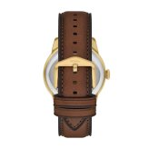フォッシル FOSSIL 腕時計 メンズ TOWNSMAN アニメーション デジアナ ブラウン レザーウォッチ FS6190【2026 新作】