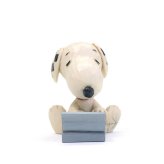 スヌーピー タイピング ミニ 7.6cm | ジムショア ピーナッツ グッズ フィギュア 人形 置物 彫刻 Jim Shore 正規輸入品