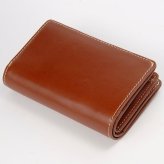 ベリーズヨーク　BELLIES YORK　二つ折り財布　BYTM1945BR　ブラウン　茶色　ベジタブルタンニン　イタリアンレザー　牛革　”エイジングを楽しむ革小物”