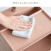 マルチワゴン Pluna(プルーナ)サイドワゴン キャスター トローリー ワゴン リビングワゴン キッチンワゴン 収納 サイドラック ダイニングワゴン 韓国風 ベビーワゴン コスメ収納 ネイルワゴン トロリー くすみカラー 幅32×奥行き42×高さ72 新生活