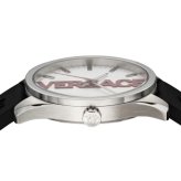 ヴェルサーチェ 腕時計 メンズ ホワイト シルバー ブラック 42mm VERSACE V-VERTICAL シリコンベルト スイス製 メンズ腕時計 軽量 ブランド おしゃれ プレゼント ギフト 卒業 入学 お祝い