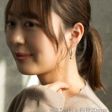 ピアス フープ つけっぱなし リング 太め 大ぶり アレルギー対応 ステンレス 幅2.5mm × 内径 16mm 20mm 中折れ 大人 上品 通勤 オフィス シンプル