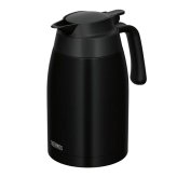 サーモス　ステンレスポット　1.5L　TTB-1501　卓上用 まほうびん　保温保冷対応　洗いやすい中せん　マットブラック　ティーポット　Thermos 　#63849-1　卓上用まほうびん　キッチン用品