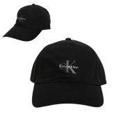 カルバンクライン CALVIN KLEIN ベースボールキャップ MONOLOGO PRINTED BASEBALL CAP lv04g5032g-ub1 ブラック BLACK