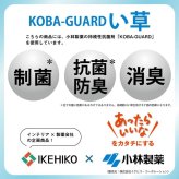 夏ラグ 夏用カーペット い草 上敷き カーペット 制菌 抗菌防臭 消臭 小林製薬KOBA-GUARD 江戸間4.5畳(約261×261cm）
