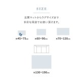 ラグ 薄手 ラグマット 小さい 小さめ おしゃれ くすみカラー シェニール糸 ジャガード織り オリエンタル柄 ネイティブ柄 折りたたみ 裏面滑り止め付き 前 リビング 敷物 インド 45×75cm ポリエステル 綿 インテリア ズレにくい 柔らか い草