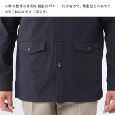 JACK BROWN ジャックブラウン サッカー生地 軽量 ジャケット[メンズ アウター メンズジャケット サマージャケット 春夏アウター カジュアルジャケット シニアファッション 春ジャケット 羽織り メンズファッション]