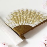 扇子 名入れ 女性用 ギフト 扇子袋セット 母の日ラッピング付き 日付指定OK 花柄 おしゃれ 布扇子 桔梗 朝顔 和柄 誕生日 プレゼント 浴衣