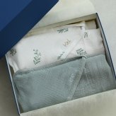 【出産祝い おくるみ】ガーゼおくるみ フード付きバスタオル２枚セット | 名前入 名入れ 刺繍 プレゼントあかちゃん 赤ちゃん ギフト 誕生日