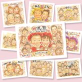 還暦のギフトに、写真にできないぬくもりが伝わります。下書き確認ができるので、安心して贈れます。 ギフト 似顔絵 還暦祝い 手描き 名入れ プレゼント 贈り物 還暦 記念 誕生日 お祝い 大人数 おじいちゃん おばあちゃん 祖父 祖母 下書き確認 修正無料 名入れ サプライズ 親孝行 宝物 一生もの 長寿 傘寿 還暦 一生もの 古希祝い 披露宴 感謝の品 ホワイトデー 大量注文 感謝 オーダーメイド