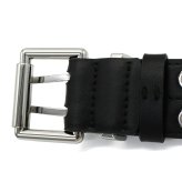 ガニー GANNI アイレット ベルト A6586-099 Black Double Eyelet Belt レディース ブラック 海外正規品