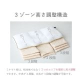 枕 日の本 コラボ商品 高調整可能 セミオーダー枕 枕 高さ調整 首こり 肩こり 横向き 寝返りしやすい まくら 6分割構造 オーダー枕のようなフィット感 日本製 高さや寝返りのしやすさなど ポリエステル ピロー 枕寝具 寝具用品 寝室用 寝室用品