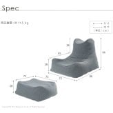 ソファ ビーズクッション ローソファ ビーズソファセット-ファビオ カウチソファー こたつ 一人暮らし ファブリック 日本製 座椅子 コンパクト かわいい おしゃれ セット テレワーク 在宅ワーク
