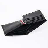 高品質ヨーロッパ輸入モデル トミーヒルフィガー 二つ折り財布 小銭入れ付き CORP CC FLAP AND COIN メンズ レディース ブラック AM0AM14780 BDS BLACK ウォレット 折財布 送別会 誕生日 結婚祝い 結婚式 彼氏 息子 夫 男性 名刺入れ 高級 母の日【スペシャルラッピング660円(別売り)】 即日発送 彼氏 財布 ホワイトデー