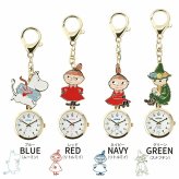 エポ キーチェーン ウォッチ ムーミン MOM027 定形外 送料無料 時計 懐中時計 フックウォッチ キーホルダー リトルミイ スナフキン MOOMIN ナースウォッチ ミイ パッケージ付き ギフト
