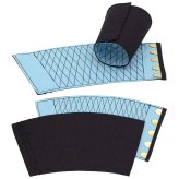 きねや無敵 手甲 5枚こはぜ 2セット 綿100％ てっこう てこう 青縞手甲 藍染 作業用 お祭り用 作業着 腕カバー とび職 大工 祭り よさこい 神輿 太鼓 衣装 手首保護 リストバンド 手首ガード M～3L 4サイズ展開【送料無料】