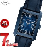 フォッシル FOSSIL 腕時計 メンズ CARRAWAY 三針 ネイビー クロコレザー FS6170【2026 新作】