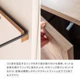 ゴミ箱 ウッドプッシュダストボックス 20L 3色対応 ゴミ箱 蓋付き スリム キッチン リビング 寝室 サイド フロントオープン 前開き 角型 ダストボックス 分別 くずかご ごみばこ 木製 コンパクト \LINE登録でクーポンGET スチール ごみ箱