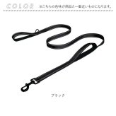 犬 リード サブハンドル 通販 ダブルハンドル 反射ストラップ しつけ訓練用 小型犬用 中型犬用 丈夫 ナイロン いぬ イヌ 夜間散歩安全 サブグリップ 絡まりにくい 愛犬コントロール お散歩グッズ 犬の散歩紐 2つの持ち手 ペット用品 ダブルタイプ