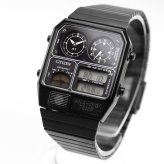 シチズン アナデジテンプ CITIZEN ANA-DIGI TEMP 復刻モデル 腕時計 メンズ レディース ブラック JG2105-93E
