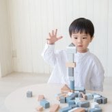 知育玩具 2歳から 木製 積み木 ウドゥンブロックス 50ピース 3色展開 おもちゃ 出産祝い 誕生日プレゼント 男の子 女の子 レーベルレーベル