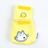 11ぴきのねこ リュック型バッグチャーム イエロー ポーチ