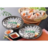 お歳暮・冬ギフト 関とら本店 天然ふく刺身とふくちりセット (B-12Z) ※送料無料(北海道・沖縄・離島への配送不可)