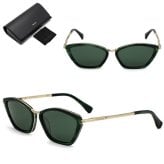 マックスマーラ サングラス MAX MARA MM0162/S 96N 54 サングラス グローバルフィット MM0162-96N-54 グリーン ユニセックス