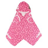 サンリオ 日焼けキティ 冷感タオルポンチョ ピンク/レオパード プール用品 Sanrio