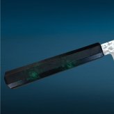 堺孝行 なないろ 筋引 240mm 33層ダマスカス VG-10　緑べっ甲