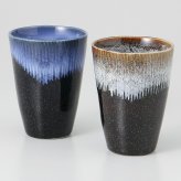 オーロラ　カップペアセット 磁器 美濃焼 やきものの里から、暮らしを贈ります。　ギフト 食器 セット テーブルウェア