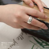 オーダーメイド ハワイアンジュエリー リング 刻印 無料 誕生石入れ可 1号～27号 シルバー925 極太リング 幅広リング 幅10mm ギフト対応可 結婚指輪 指輪 オーダーメード メンズ レディース 誕生日 プレゼント【品番：KJSR-110】