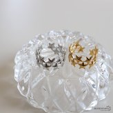 ステンレス スターリング 2カラー 星リング 18KGP ゴールド gold シルバー ワイドリング 幅広 オープンリング フリーサイズ レディース 女性 指輪 金属アレルギー対応