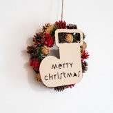 木製〈オーナメント〉プレート No.01［Merry Christmas］クリスマス 靴下 くつした 長靴 ながぐつ ベビーオーナメント レターバナー 雑貨 赤ちゃん キッズ グッズ アイテム sns インスタ映え アート 飾り 撮影 小物 飾り付け 記念写真