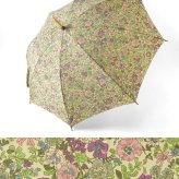 【Cou Pole クーポール】晴雨兼用 リバティプリント 桜ハンドル 長傘 / UVカット日傘 (CC-73007)レディース LIBERTY 花柄 フラワー 紫外線対策 日本製 アンブレラ プレゼント ギフト coupole 雨傘 母の日 クリスマス 60代 50代 40代 30代