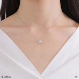 【受注生産品】【送料無料】シンデレラ ダイヤモンド ネックレス 一粒ダイヤモンド 0.5カラット ディズニー ヘイロー レディースネックレス プラチナ ラボダイヤ ラボグロウンダイヤモンド disney プリンセス ブランド かわいい アクセサリー 10代 20代 30代 40代 50代 レディース 女性 誕生日 記念日 プレゼント 母の日 white clover ホワイトクローバー