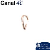 【無料ラッピング】  カナルヨンドシー Canal 4℃ イヤーカフ シルバー カフリング キュービックジルコニア レディース ブランド 正規品 新品 ギフト プレゼント 人気 おすすめ 誕生日 記念日 クリスマス 送料無料