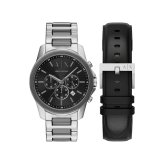 A|X アルマーニ エクスチェンジ ARMANI EXCHANGE 腕時計 メンズ クロノグラフ ステンレス AX7181SET【2026 新作】