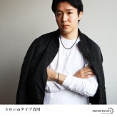 ステンレス 定番 ダブル喜平ネックレス 幅6mm 細身 チェーンネックレス メンズネックレス 6面カット 燻し アンティークシルバー 45cm 50cm 60cm 細め シンプル 王道 中折れ式 存在感 男性 金属アレルギー対応