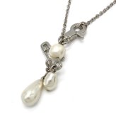 ヴィヴィアンウエストウッド VIVIENNE WESTWOOD ネックレス 63010135-02P103-IM CLAUDE SMALL NECKLACE プラチナム シルバー