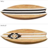 ボーン トレイ サーフボード 12818-810 トレイ ハワイアン 小物入れ インテリア 木製 ウッド サーフボード アクセサリートレイ かわいい ライン